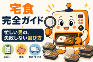 宅食完全ガイド 忙しい男の失敗しない選び方